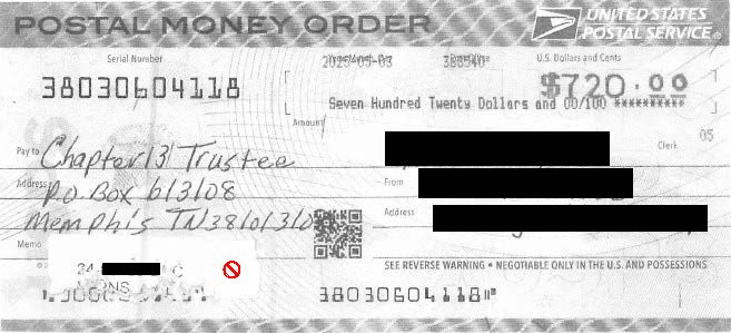 bad money order